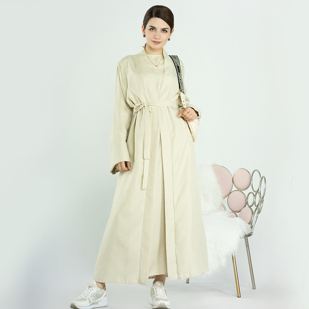 Abaya and dress set