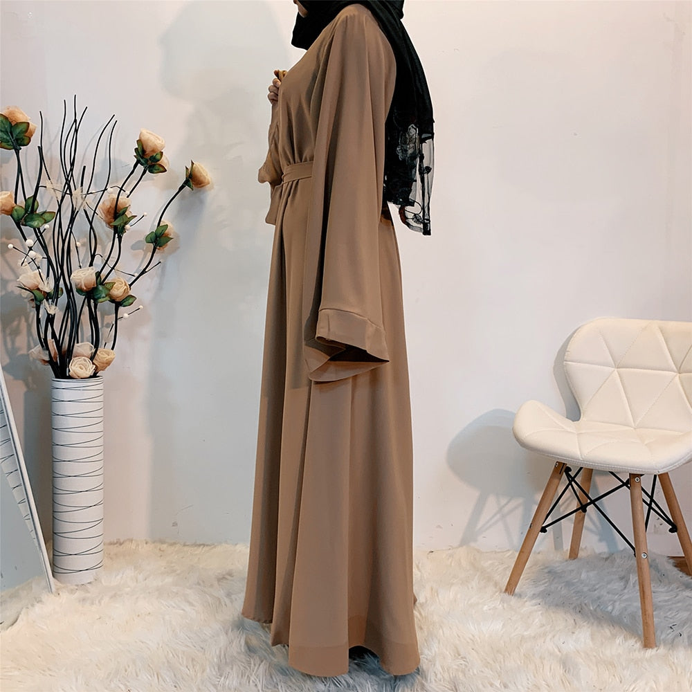 Wide sleeve abaya